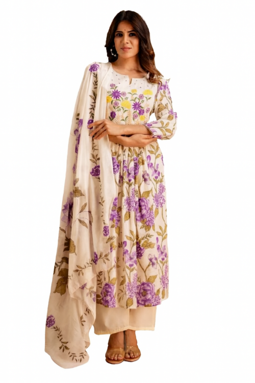 Festive Kurti Pant Set for Women